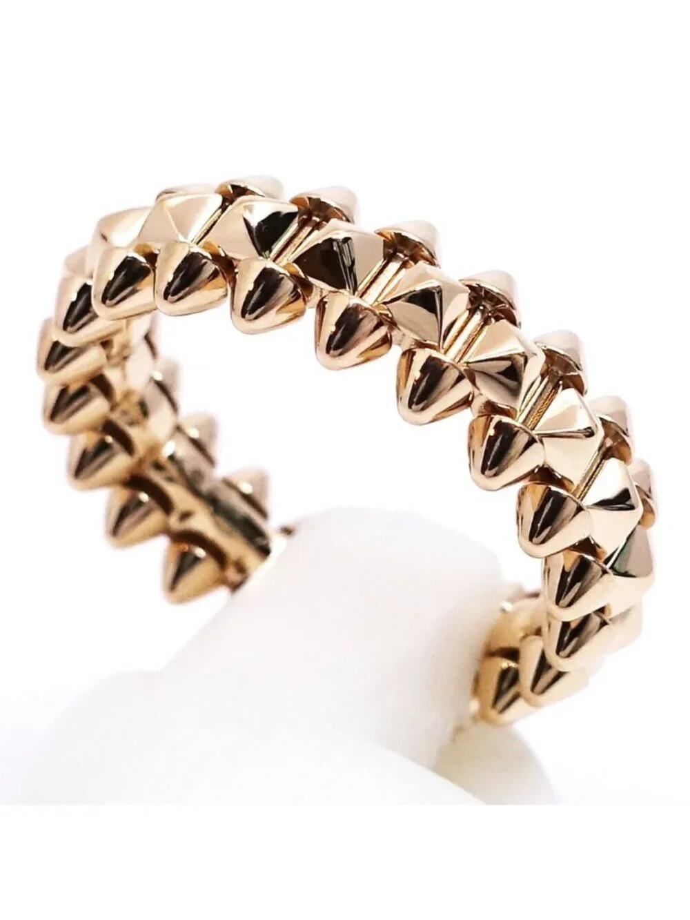 Cartier 18k Pink Gold Crush de Ring SM